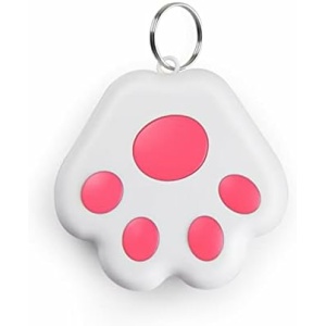2023 Newly Mini Dog GPS Tracking Device, Portable Bluetooth Intelligent Anti-Lost Device for Luggages/Kid/Pet Bluetooth Alarms,No Monthly Fee (Pink)