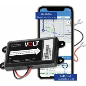Brickhouse Livewire Volt GPS Tracking Device for Cars, 4G LTE Wired Car Tracker, Mapping, and Fleet Security - Unlock Real-Time 24/7 Vehicle Surveillance and Nice Easy Install - Subscription Required