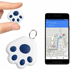 Cat Claw Bluetooth Locator, 1PC Fashion Pet GPS Tracking Device- Portable Anti-Loss Mobile Key Finder for Bag Key Pet Wallet Tracking