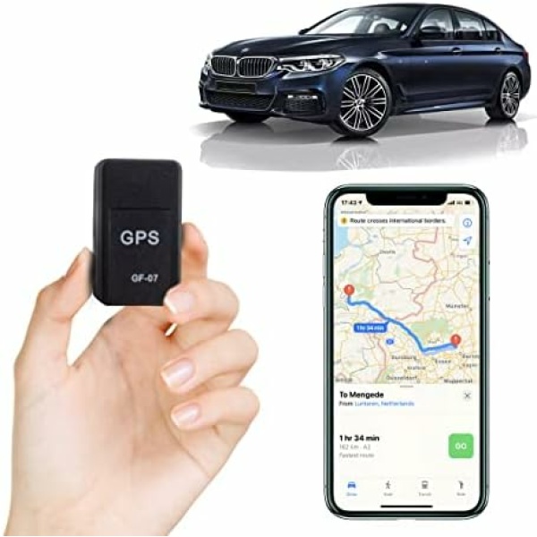 GPS Tracker for Vehicles, GPS Tracker Car, Mini Magnetic GPS Real Time Car Locator, Long Standby SIM GPS Tracker for Vehicle/Car/Person 【Full USA Coverage】