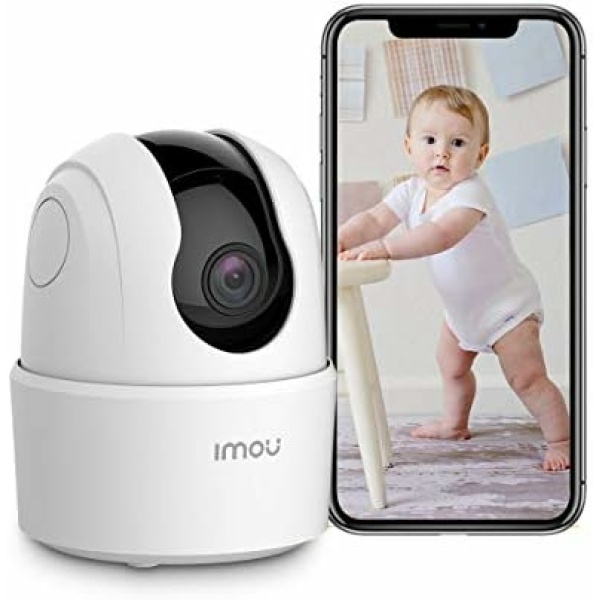 Imou Indoor Security Camera 1080p, WiFi Camera Home Camera with App, Night Vision, 2-Way Audio, Human Detection, Motion Detection for Baby and Pet Monitor, Sound Detection, Local/Cloud Storage 2.4Ghz