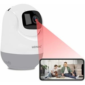 Indoor Camera for Home Security, 2K hd Wireless Camera with Infrared Night Vision,Easy to Install ,Motion Tracking Detection, 360°View, Activity Zone, Ideal for Pet/Kids/Baby Monitor