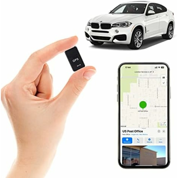 Mini GPS Tracker for Vehicles/Mini Magnetic GPS Device Real time Car Locator, Full USA Coverage, No Monthly Fee, Long Standby GSM SIM GPS Tracker for Trucks/Person 2023
