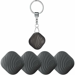 Nutale Key Finder, 4-Pack Bluetooth Tracker Item Locator with Key Chain for Keys Pet Wallets or Backpacks and Tablets