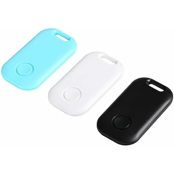 Shejuety 3pcs Mini trackers, Key Locator with Sound, and GPS Tracker for Cats and Dogs. Suitable for Children, Keys, Bags, etc. Phone Finder. iOS and Android Compatible bidirectional alerts