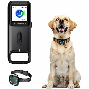 Smart Dog GPS Tracker No Monthly Fee,Dog GPS Without Cellular Signals,Dog Tracker Collar with GPS,Pet Tracker Without Mobile Phones,Real-Time Tracking Pet Tracker No Subscription for Dogs and Pets