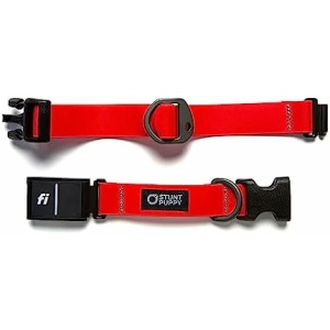Stunt Puppy Fi Series 3 Ready Dry Collar, Red, Large